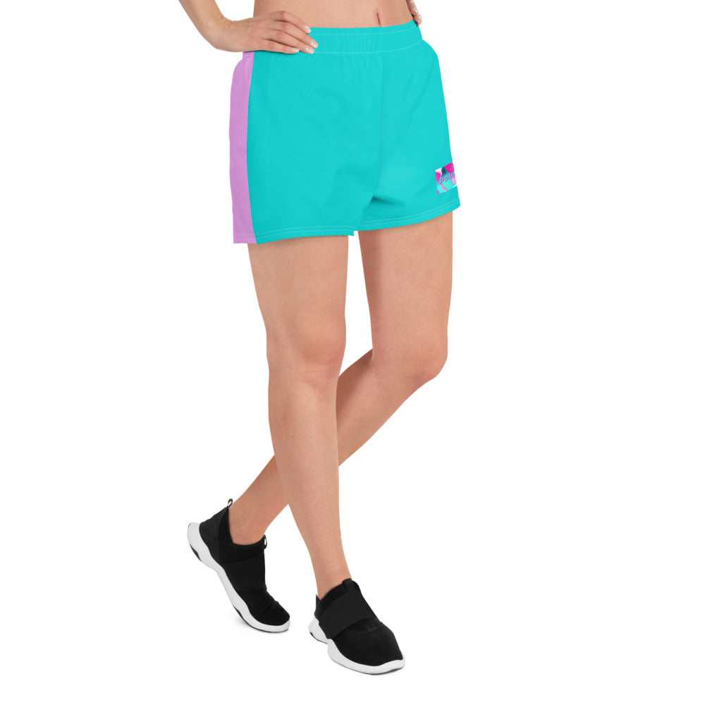 Fuchsia Athletic Shorts Do U Pray