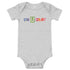 Adorable and comfy baby short sleeve one-piece: perfect for play, naps, and everyday cuteness!