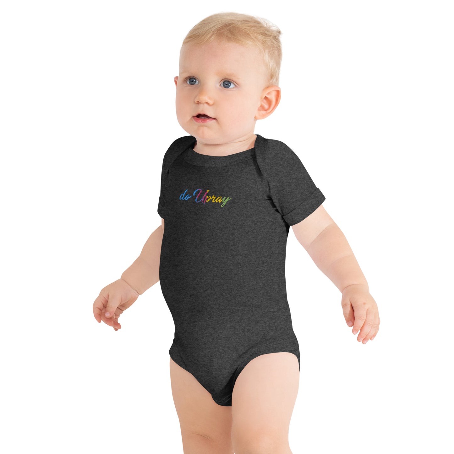 Adorable and comfy baby short sleeve one-piece: perfect for play, naps, and everyday cuteness!