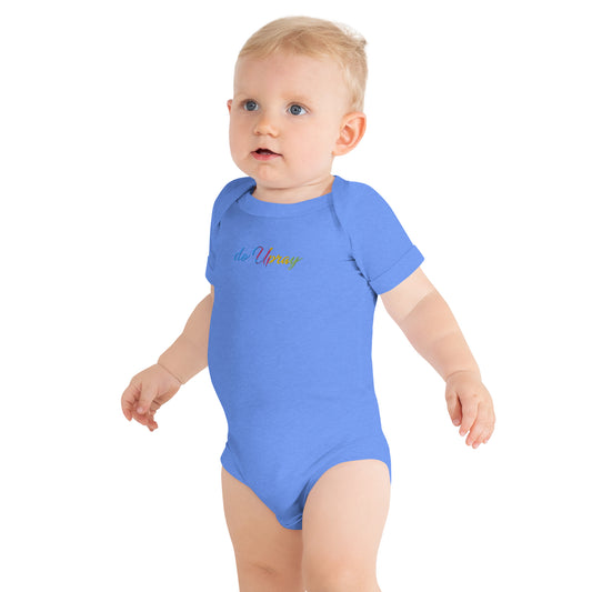 Adorable and comfy baby short sleeve one-piece: perfect for play, naps, and everyday cuteness!