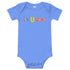 Adorable and comfy baby short sleeve one-piece: perfect for play, naps, and everyday cuteness!