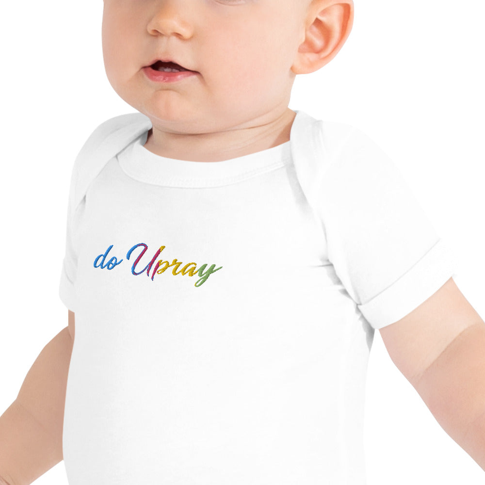 Baby short sleeve one piece Do U Pray