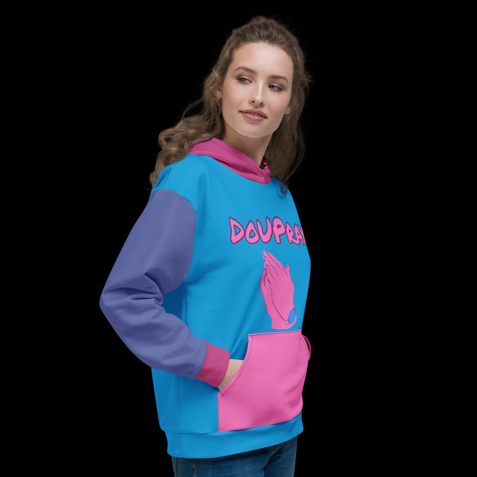 Do U Pray Unisex Fleece Hoodie – Faith Over Fear Edition Do U Pray