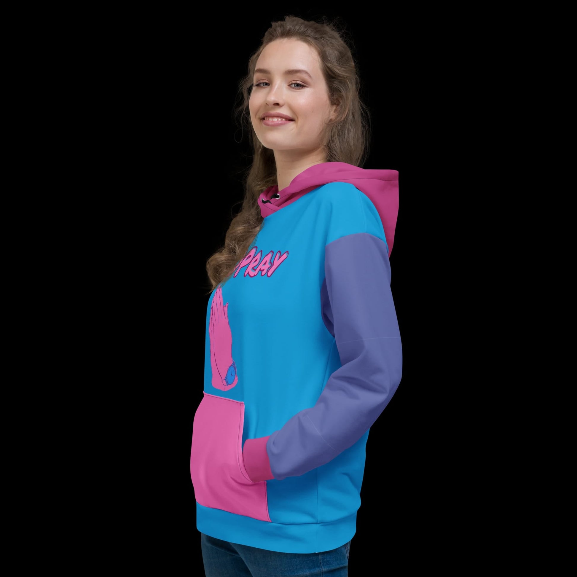 Do U Pray Unisex Fleece Hoodie – Faith Over Fear Edition Do U Pray