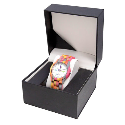 doUpray Camouflage Wooden Watch Doupray