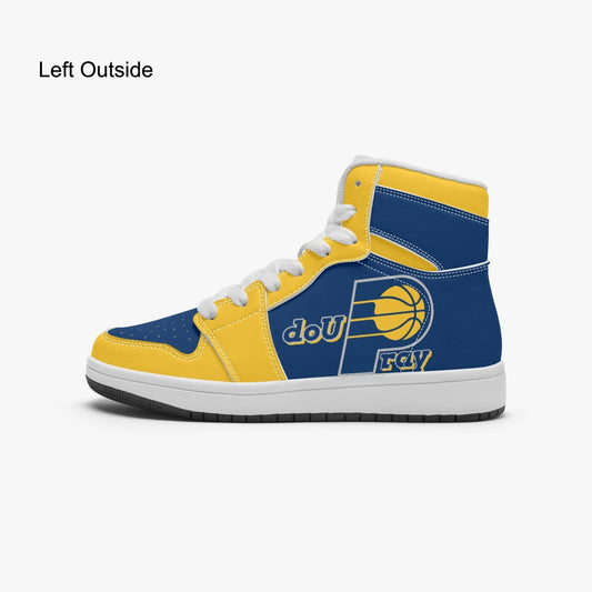 Air Pray youth sneakers blue/gold Do U Pray