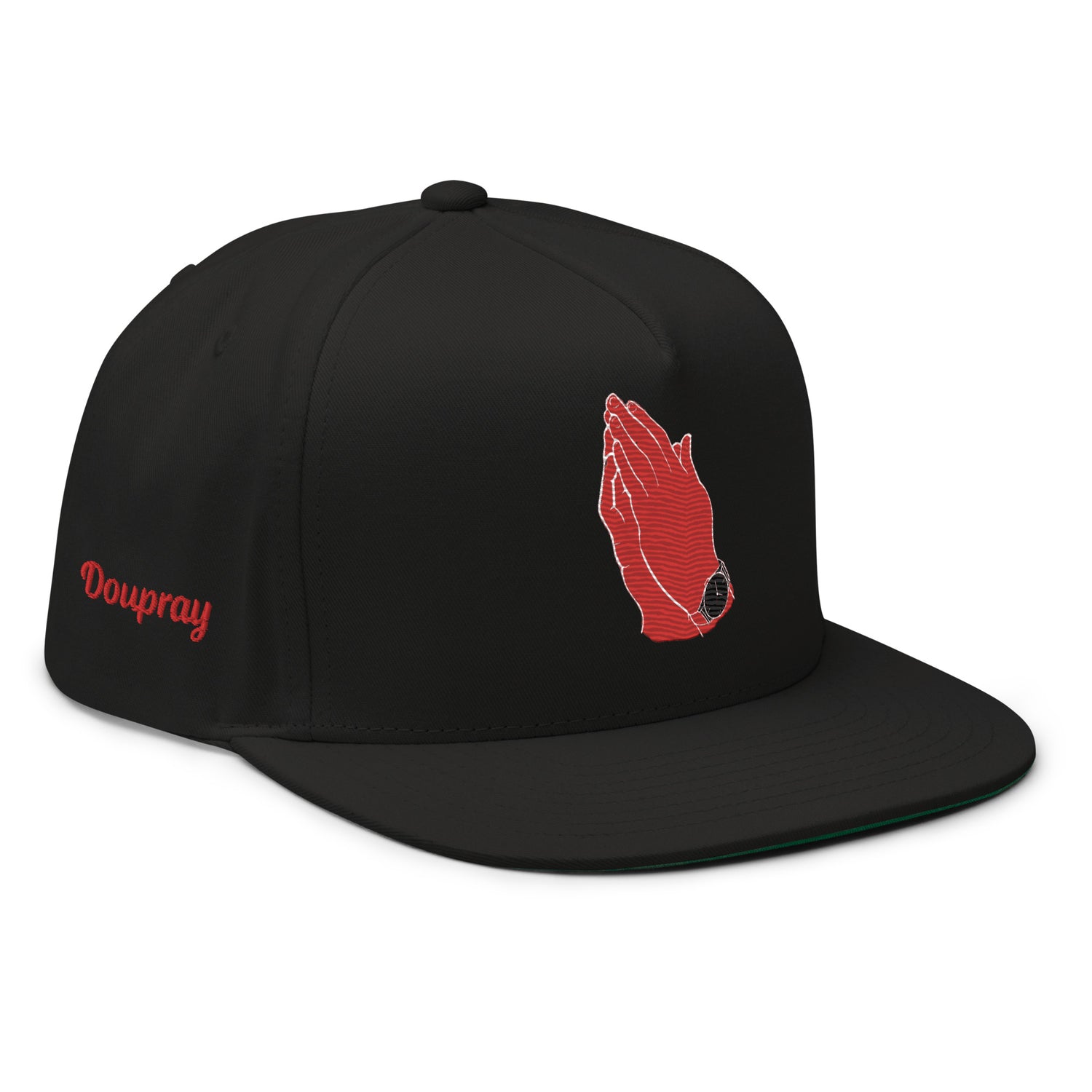 Complete your look with the Air Air Pray Flat Bill Cap – bold style, perfect fit. Grab yours now!