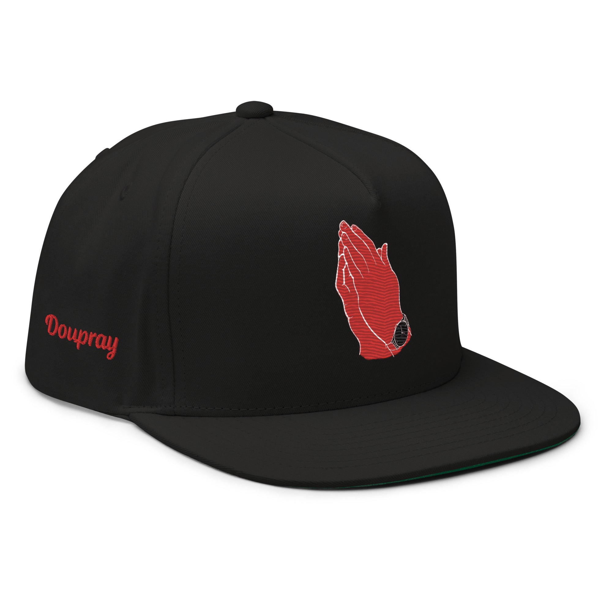 Complete your look with the Air Air Pray Flat Bill Cap – bold style, perfect fit. Grab yours now!
