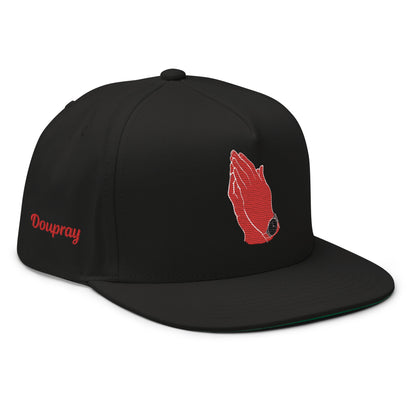 Complete your look with the Air Air Pray Flat Bill Cap – bold style, perfect fit. Grab yours now!