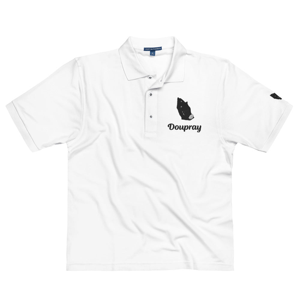 Unisex Do U Pray Polo Shirt – Faith-based Christian apparel for men and women, USA