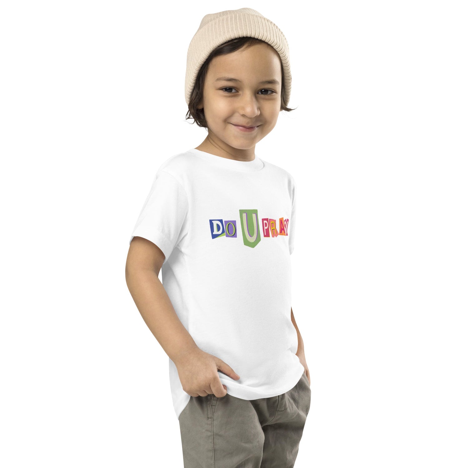 Toddler Short Sleeve Tee Do U Pray