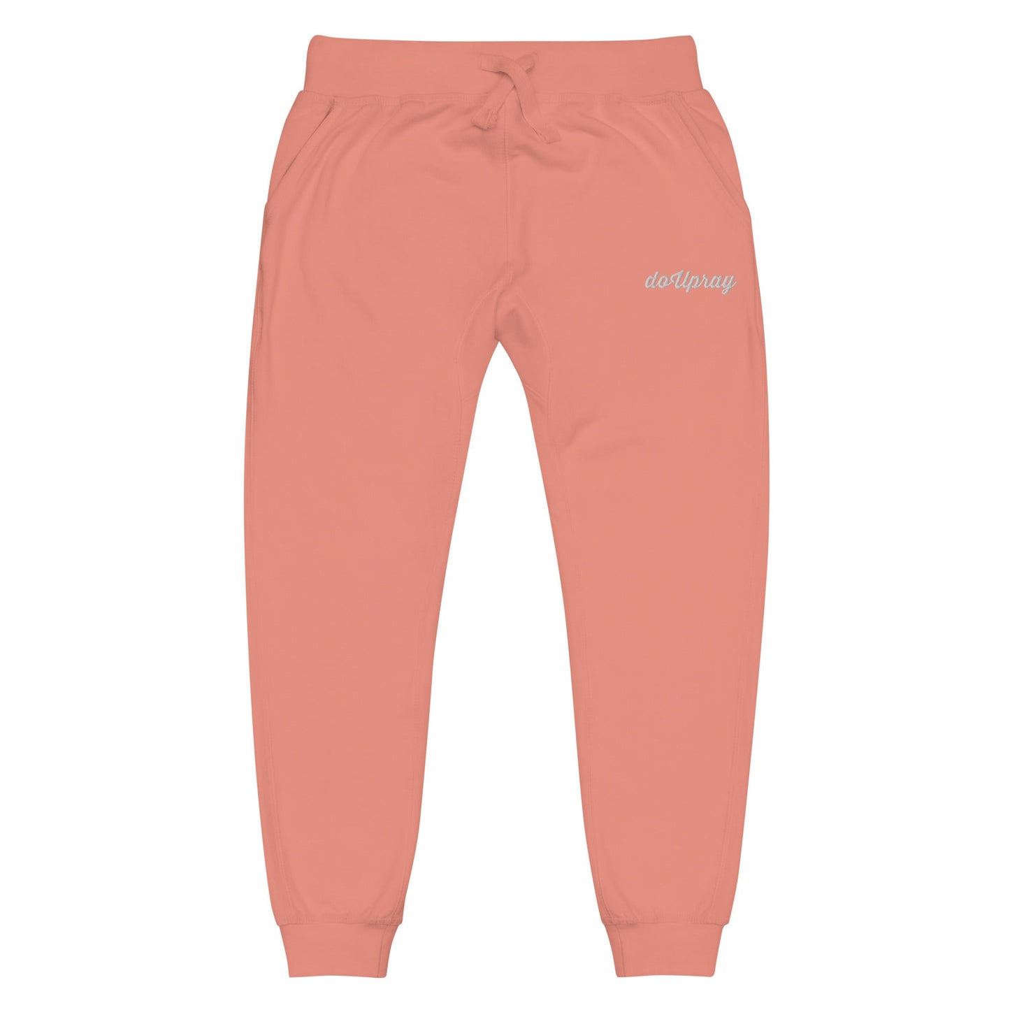 Women's fleece sweatpants Do U Pray