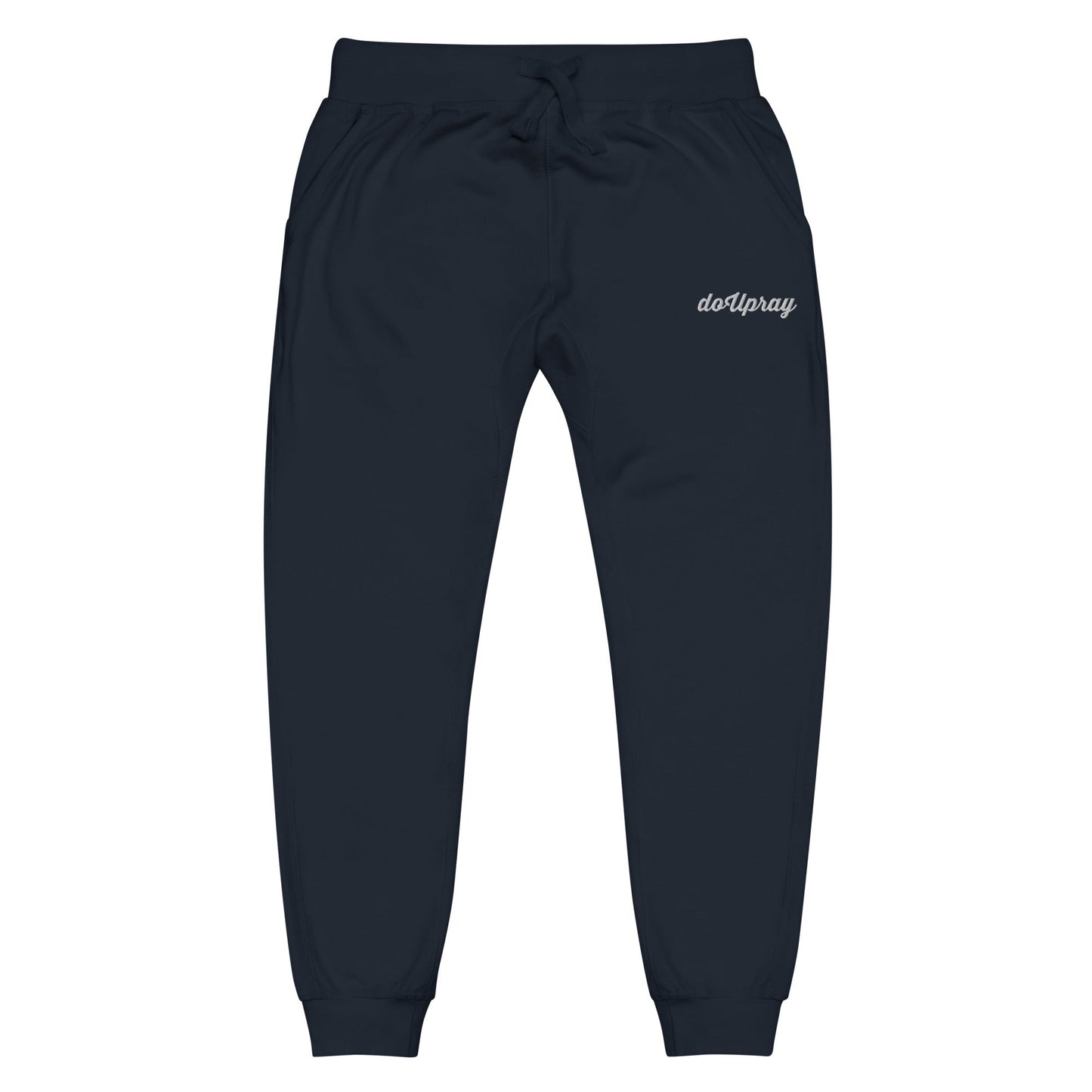 Women's fleece sweatpants Do U Pray