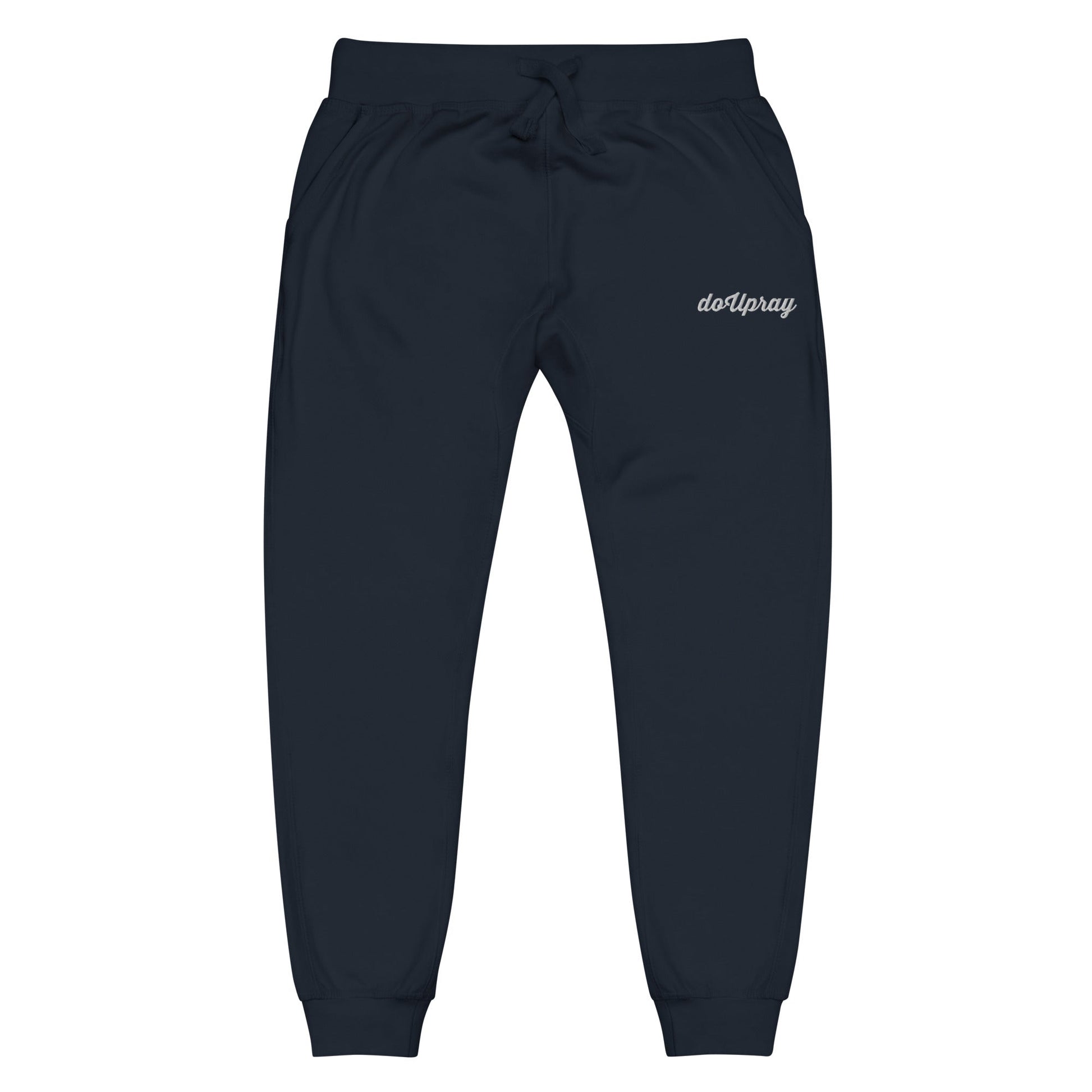 Women's fleece sweatpants Do U Pray