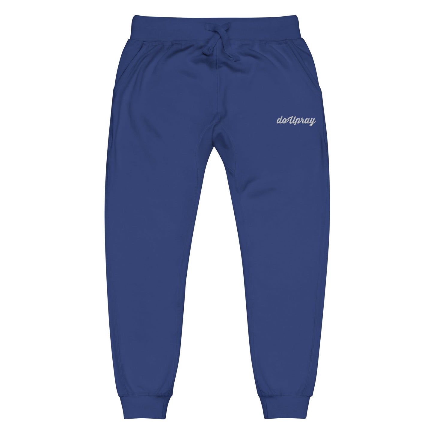 Women's fleece sweatpants Do U Pray