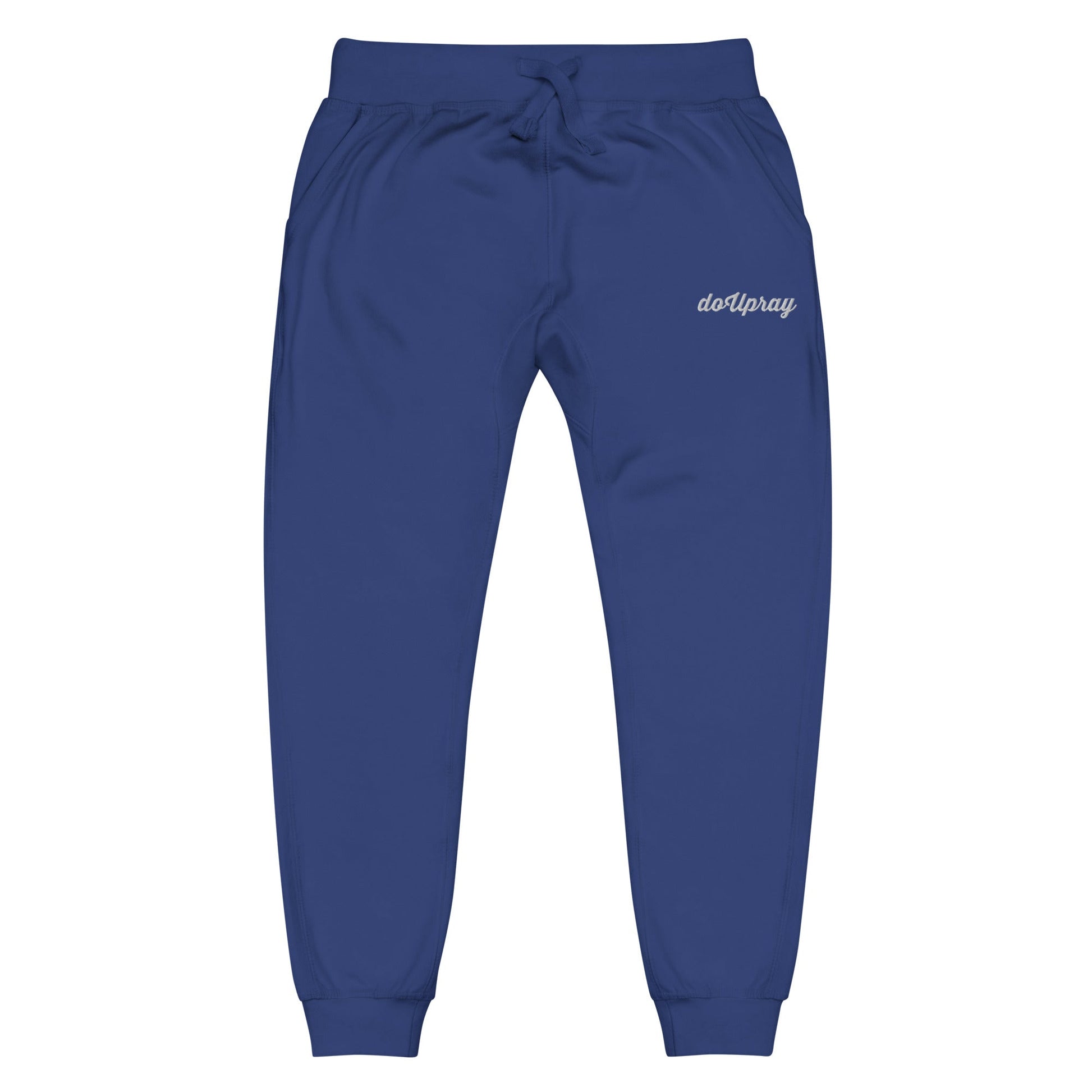 Women's fleece sweatpants Do U Pray