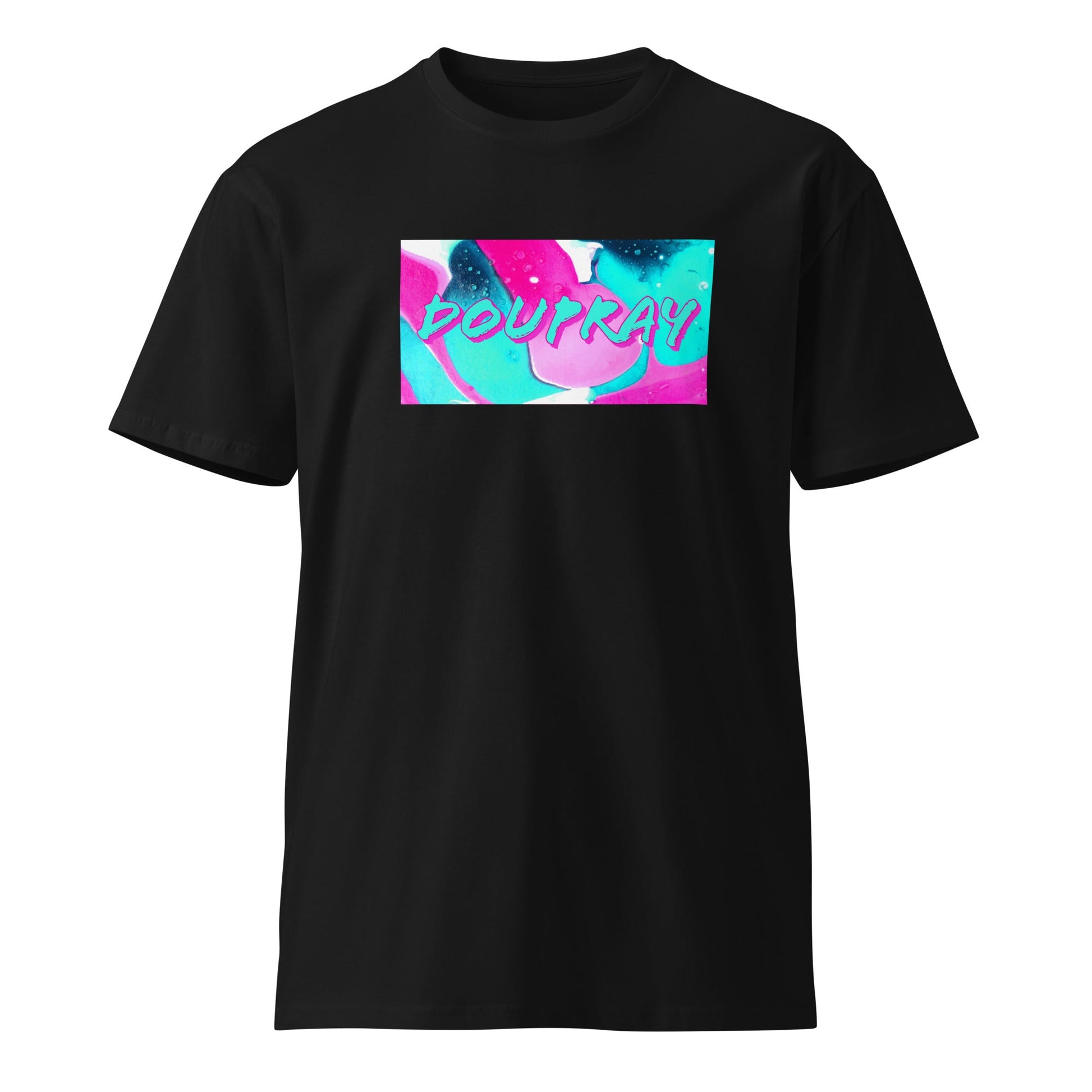 Fuchsia premium t-shirt Do U Pray