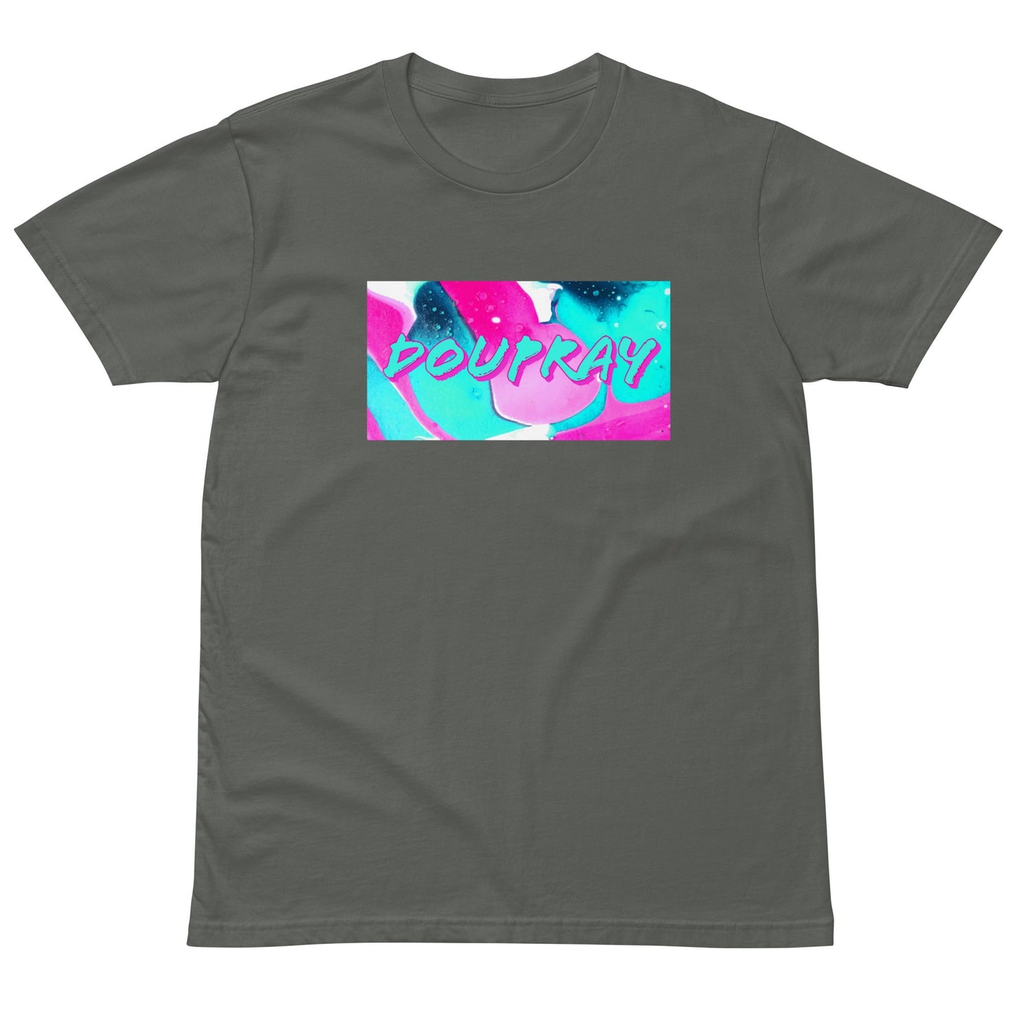 Fuchsia premium t-shirt Do U Pray