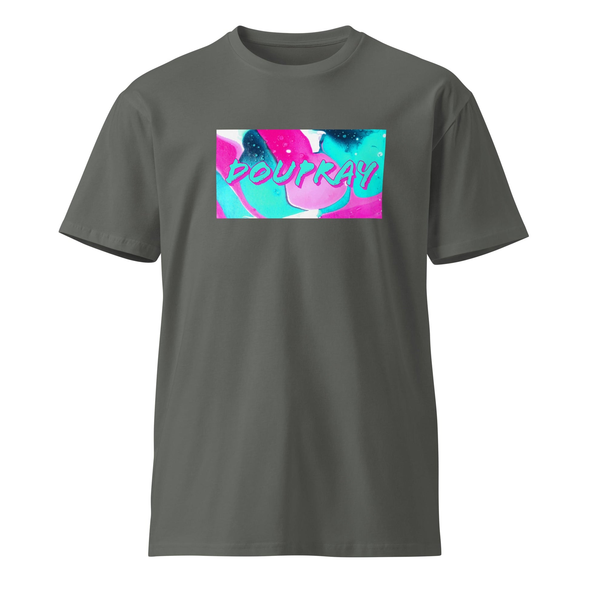 Fuchsia premium t-shirt Do U Pray