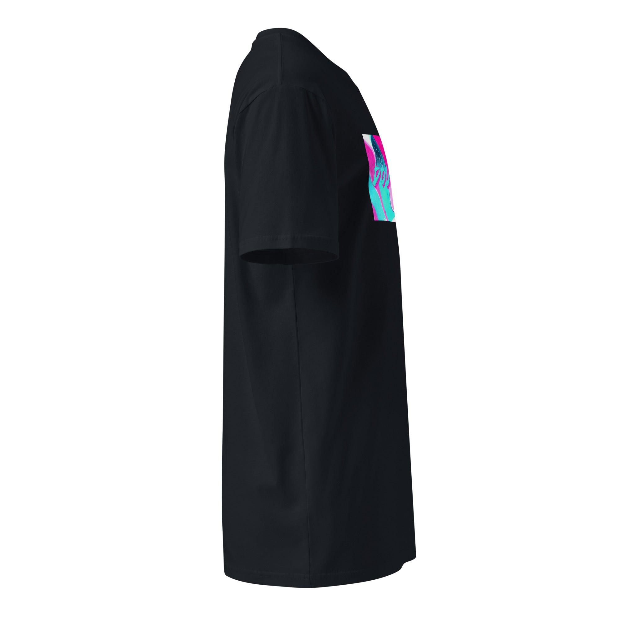 Fuchsia premium t-shirt Do U Pray