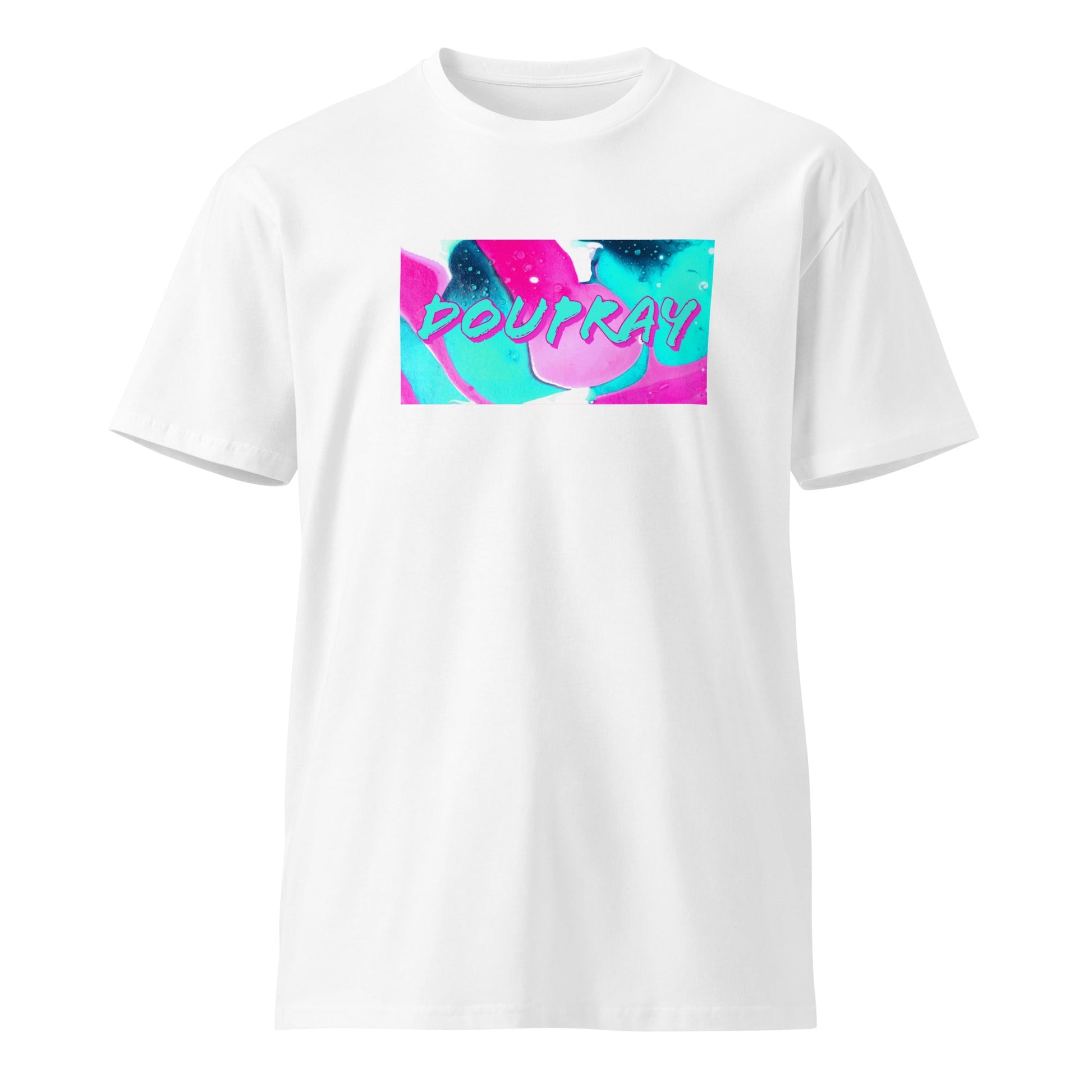 Fuchsia premium t-shirt Do U Pray