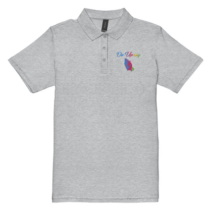Women’s pique polo shirt Do U Pray