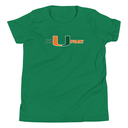 Do U Pray Youth Short Sleeve T-Shirt Do U Pray