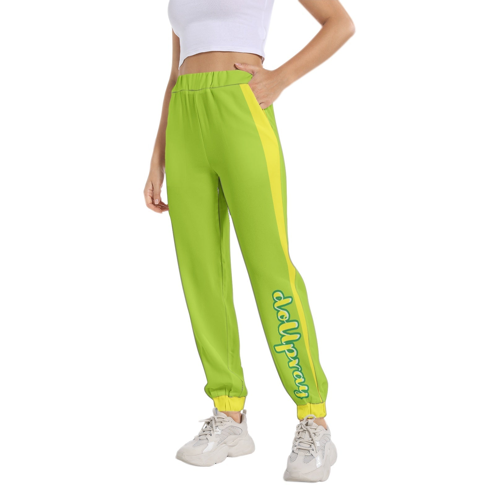 Elastic lemon lime Sweatpant Printy6