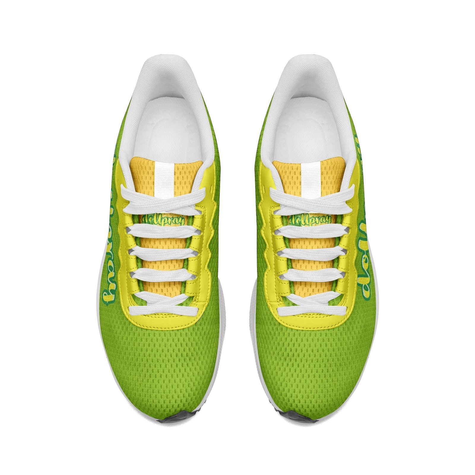 doUpray sneakers (lemon-lime) Printy6