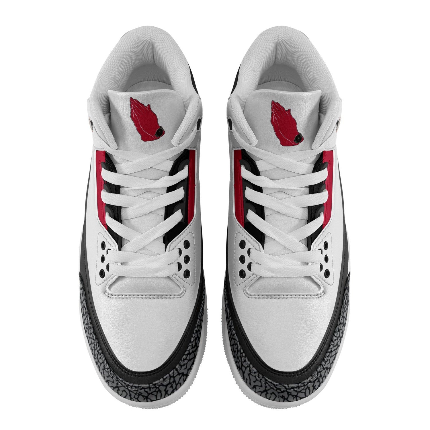 Air pray Sneakers grey/red Printy6