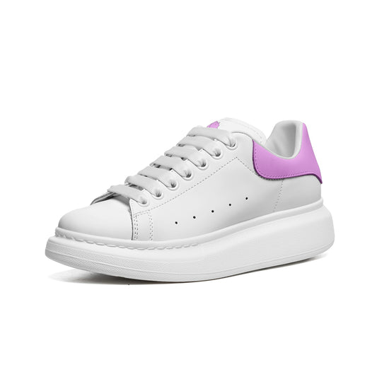 best sneaker websites, sneaker, Leather Sneakers Pink, pray